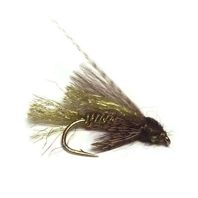 CDC Caddis Emerger Olive # 14 i gruppen Fiskedrag / Flugor / Torrflugor hos Sportfiskeprylar.se (16058-OLIVE-14)