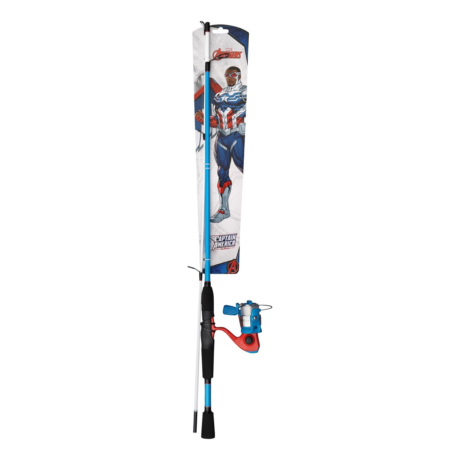 Shakespeare Marvel Captain America Spinning Combo - 5\'6\'\' 5-20g i gruppen Fiskeset / Haspelset / Haspelset Allround hos Sportfiskeprylar.se (1610326)