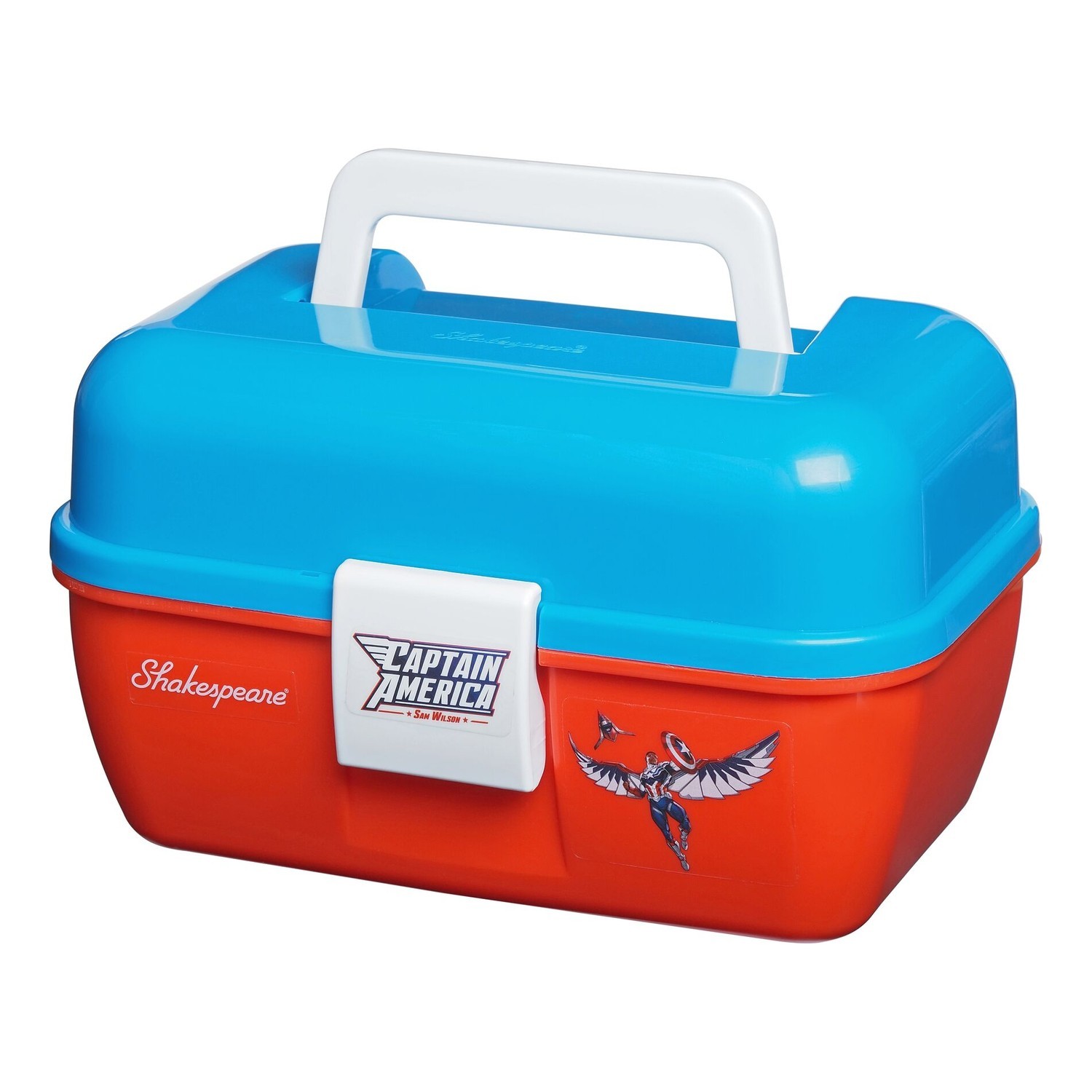 Shakespeare Marvel Captain America Tacklebox i gruppen Förvaring / Boxar & Lådor / Betesboxar hos Sportfiskeprylar.se (1610459)