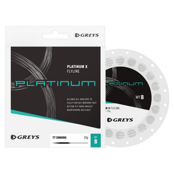 Greys Platinum X Sink 7 i gruppen Fiskelinor / Flugfiskelinor / Enhandslinor hos Sportfiskeprylar.se (1620788r)