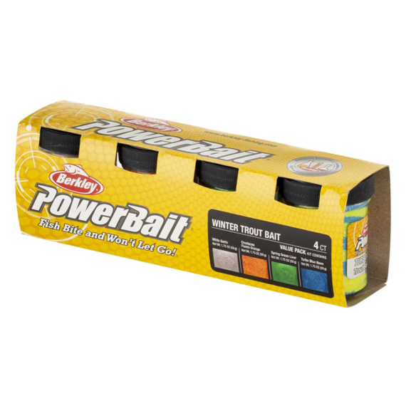 Berkley Powerbait Trout Dough Seasons 4-Pack i gruppen Fiskedrag / Boilies, Krokbeten & Mäsk / Pasta & Deg hos Sportfiskeprylar.se (1633610r)