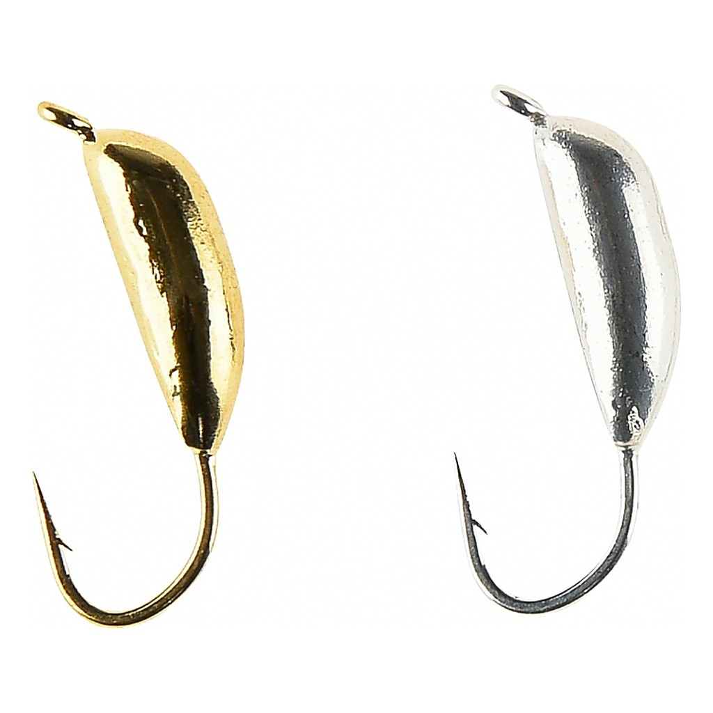 Bananen Mormyska, 2-pack i gruppen Fiskedrag / Pimpelbeten / Mormyskor hos Sportfiskeprylar.se (163506)
