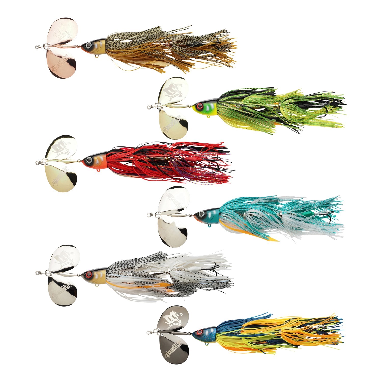 Abu Garcia Beast Skirted Spinner i gruppen Fiskedrag / Spinnare / Spinnerbaits hos Sportfiskeprylar.se (1640647r)