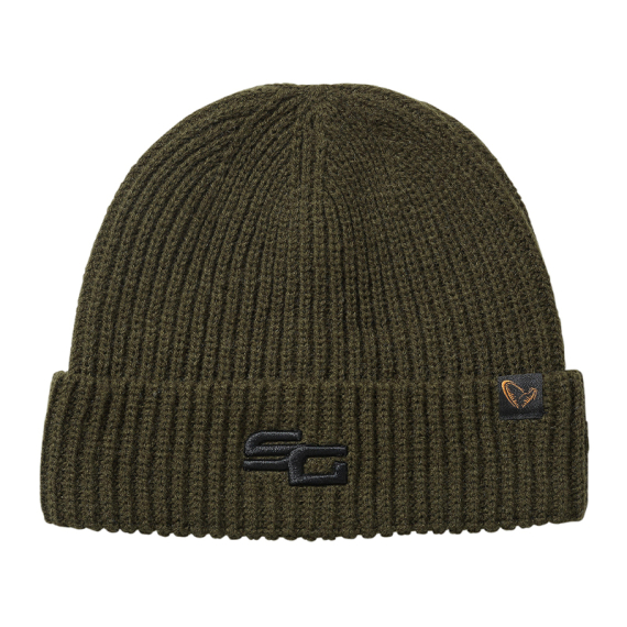 Savage Gear Wool Mix Beanie - Green i gruppen Kläder & Skor / Kepsar & Huvudbonader / Mössor hos Sportfiskeprylar.se (1642625)
