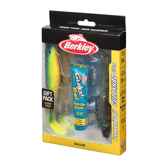 Berkley Cullshad 15cm Limited Edition Gift Pack i gruppen Fiskedrag / Betespaket hos Sportfiskeprylar.se (1644596)
