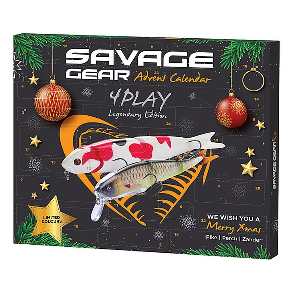 Savage Gear 4PLAY Calendar i gruppen Övrigt / Presenter & Julklappar / Adventskalender hos Sportfiskeprylar.se (1656128)
