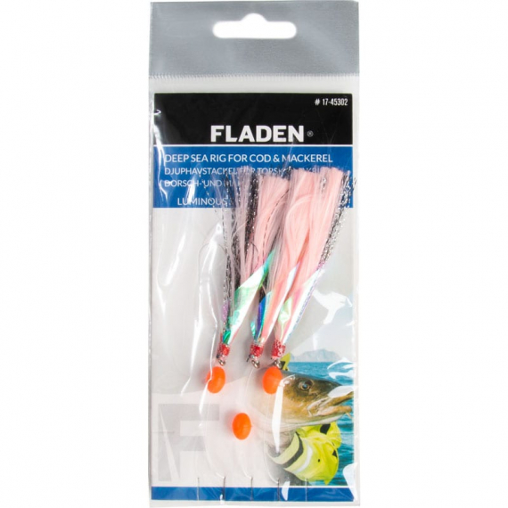 Fladen Luminous Silk Hooks i gruppen Fiskedrag / Havsfiskebeten / Häcklor & Havsfiskeriggar hos Sportfiskeprylar.se (17-45101r)