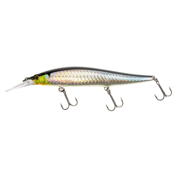 Fladen Maxximus JRK Munchy long lip 100mm Greenblack i gruppen Fiskedrag / Wobblers / Djupgående Wobblers hos Sportfiskeprylar.se (18-00202)