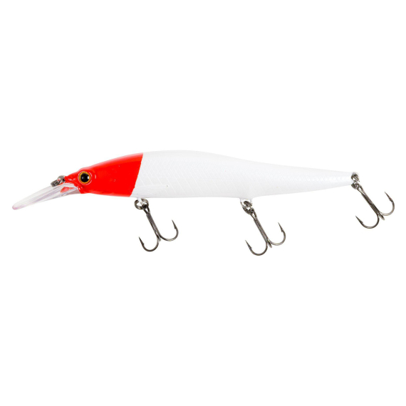 Fladen Maxximus JRK Munchy long lip 100mm Red Head i gruppen Fiskedrag / Wobblers / Djupgående Wobblers hos Sportfiskeprylar.se (18-00204)