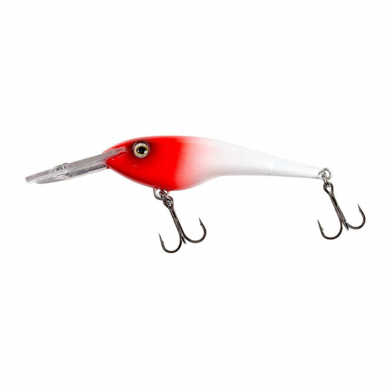 Fladen Warbird Deep Diver 10cm - Red & White i gruppen Fiskedrag / Wobblers hos Sportfiskeprylar.se (18-3410001)