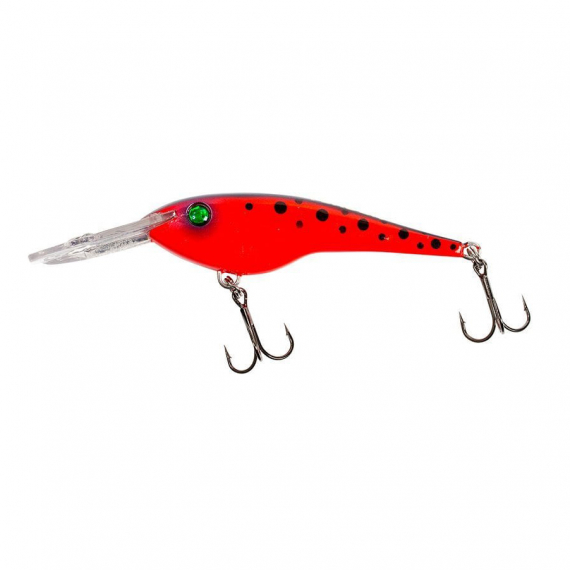 Fladen Warbird Deep Diver 8,5cm - Hot Red i gruppen Fiskedrag / Wobblers hos Sportfiskeprylar.se (18-348504)