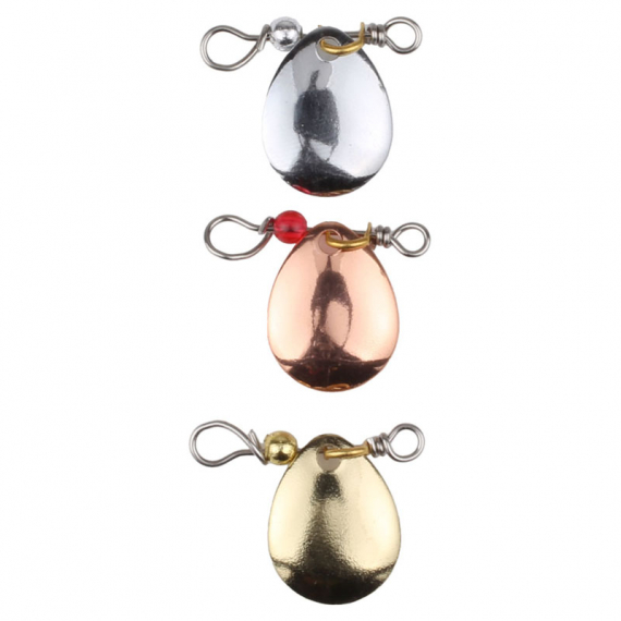 Vicke Spin Blades S/G/C i gruppen Krok & Småplock / Spinnerbait-riggar & Blades hos Sportfiskeprylar.se (2-VSB)