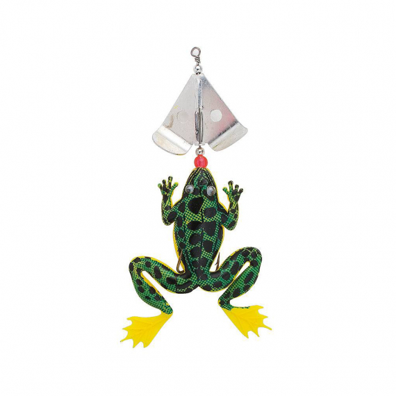 Fladen Groda Big m. Roterande Sked 18cm, 45g i gruppen Fiskedrag / Ytbeten & Poppers hos Sportfiskeprylar.se (20-57180-03r)