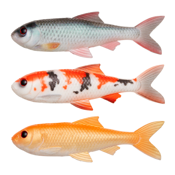 Pulz Bait Skinz Roach, 15cm 3pcs - Roach/Koi/Gold Fish i gruppen Fiskedrag / Pulz Bait hos Sportfiskeprylar.se (2000-35)