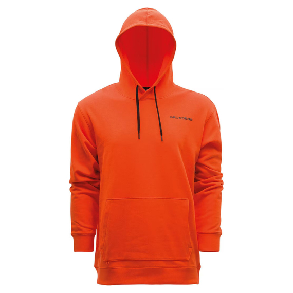 Grundéns Displacement DWR Hoodie Red Orange i gruppen Kläder & Skor / Kläder / Tröjor / Hoodies hos Sportfiskeprylar.se (20032-607-0014r)