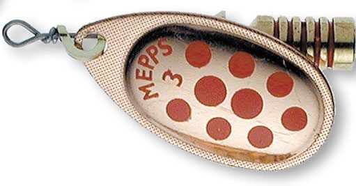 Mepps Aglia med prickar i gruppen Fiskedrag / Spinnare hos Sportfiskeprylar.se (20046909r)
