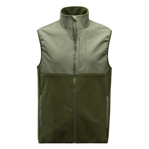 Grundéns Bering Fleece Pro Vest Deep Lichen Green/Deep Depths i gruppen Kläder & Skor / Kläder / Västar / Vardagsvästar hos Sportfiskeprylar.se (20048-345-0013r)