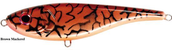 IFISH The Duke 155mm, 71g, Brown Mackerel i gruppen Fiskedrag / Jerkbaits hos Sportfiskeprylar.se (20099200-10)