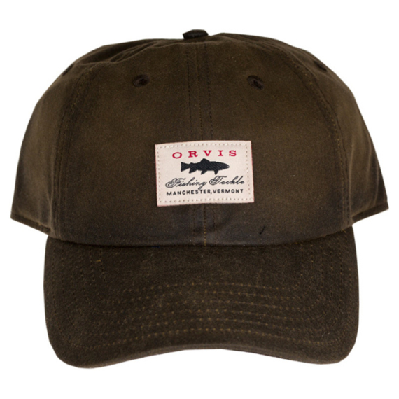 Orvis Vintage Waxed Ball Cap Olive i gruppen Kläder & Skor / Kepsar & Huvudbonader / Kepsar / Dad Caps hos Sportfiskeprylar.se (20190461)