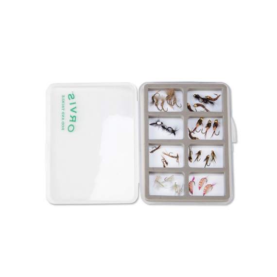 Orvis Super Slim Vest Fly Box, 8 Mag Comp i gruppen Förvaring / Boxar & Lådor / Flugaskar hos Sportfiskeprylar.se (20201218)