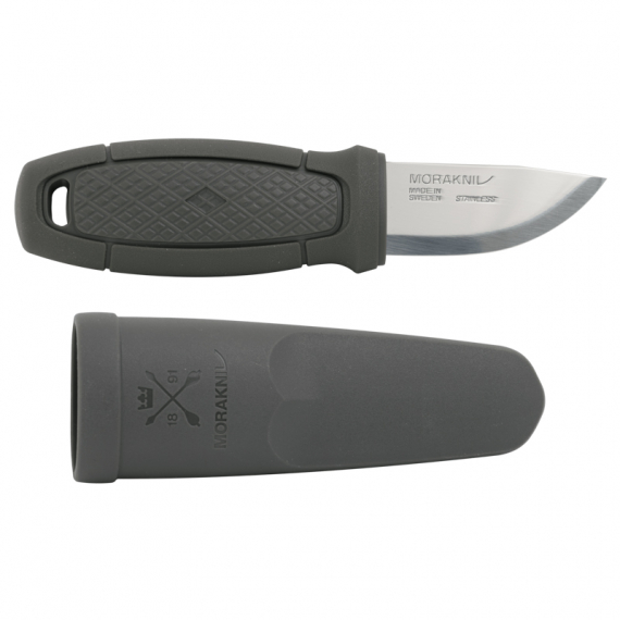 Morakniv Eldris LightDuty - Dark Grey i gruppen Verktyg & Tillbehör / Knivar & Yxor / Knivar / Vildmarksknivar hos Sportfiskeprylar.se (20210229)