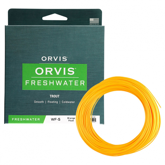 Orvis Freshwater Trout Orange i gruppen Fiskelinor / Flugfiskelinor / Enhandslinor hos Sportfiskeprylar.se (20212130r)