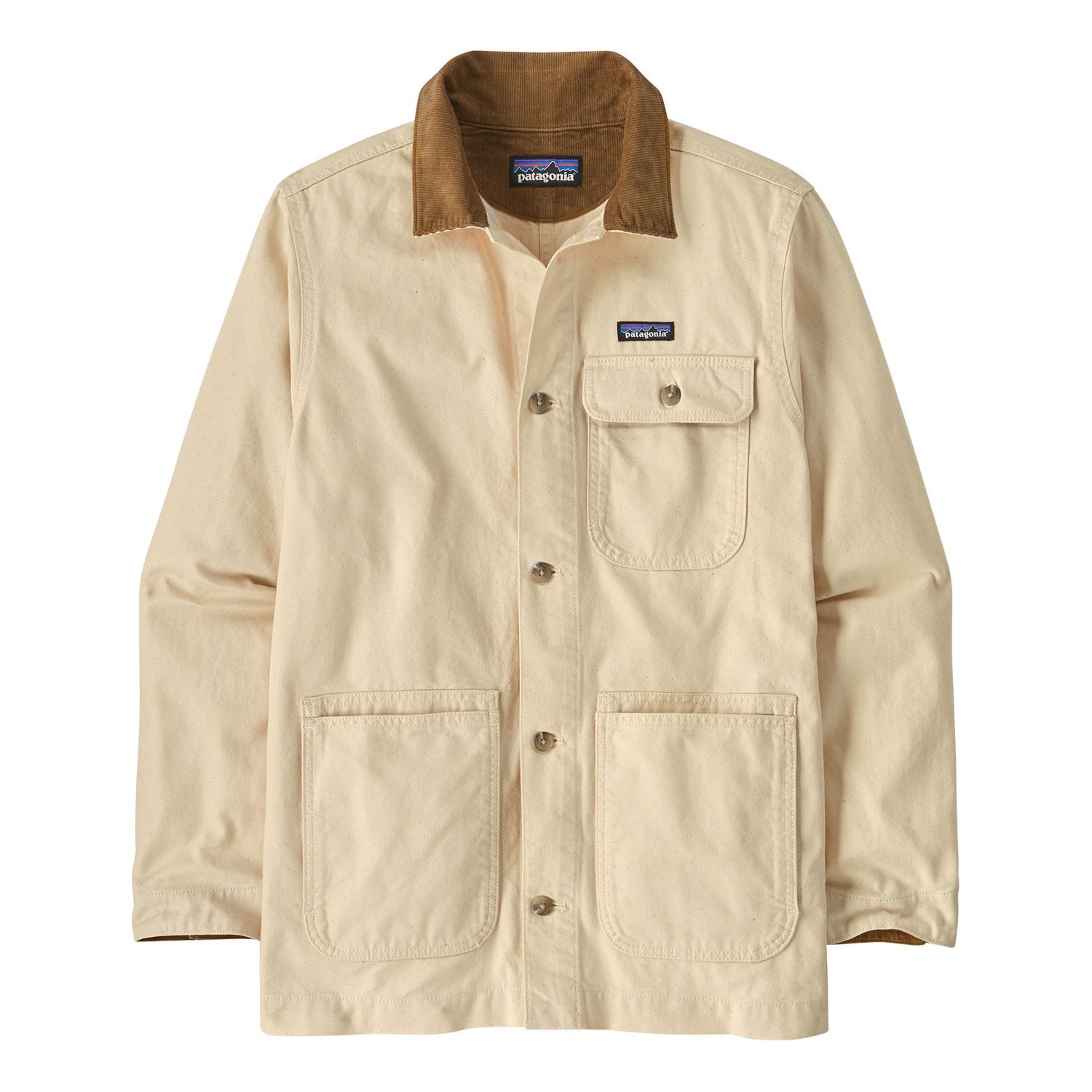 Patagonia M\'s Point Reyes Canvas Jacket Undyed Natural i gruppen Kläder & Skor / Kläder / Jackor / Skaljackor hos Sportfiskeprylar.se (20250-UDNL-Sr)