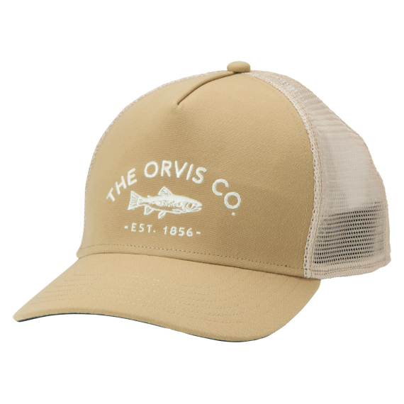 Orvis Co Trucker Hat Khaki i gruppen Kläder & Skor / Kepsar & Huvudbonader / Kepsar hos Sportfiskeprylar.se (20258956)
