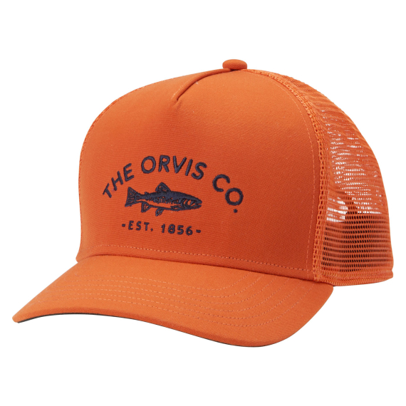 Orvis Co Trucker Hat Red Clay i gruppen Kläder & Skor / Kepsar & Huvudbonader / Kepsar hos Sportfiskeprylar.se (20258957)