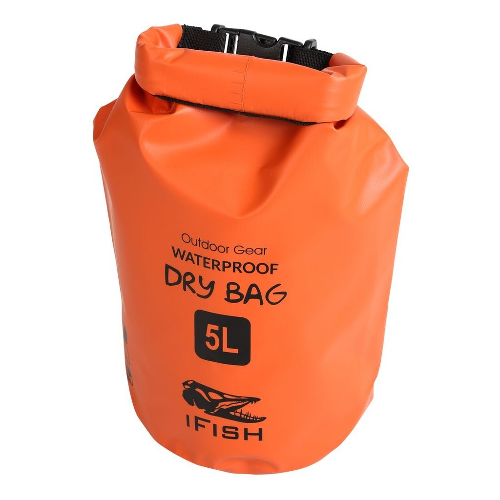 IFISH Dry Bag 5L Orange i gruppen Förvaring / Vattentäta Väskor hos Sportfiskeprylar.se (20266274)