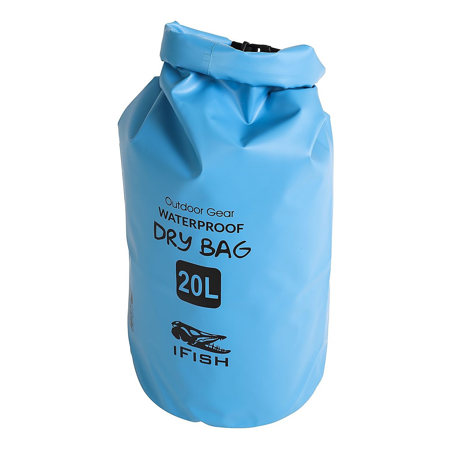 IFISH Dry Bag 20L Blue i gruppen Förvaring / Vattentäta Väskor hos Sportfiskeprylar.se (20266277)