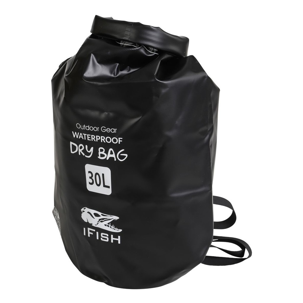 IFISH Dry Bag 30L Black i gruppen Förvaring / Vattentäta Väskor hos Sportfiskeprylar.se (20266278)