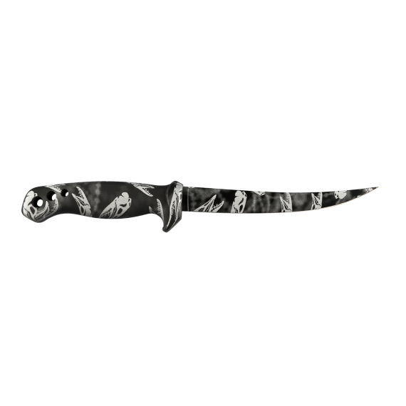 IFISH Filékniv Black Scull i gruppen Verktyg & Tillbehör / Knivar & Yxor / Knivar / Filéknivar hos Sportfiskeprylar.se (20266387r)