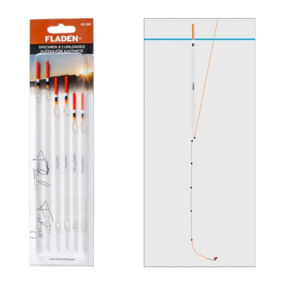 Fladen Flöte Specimen No 1, 1-1,5-2g i gruppen Krok & Småplock / Flöten / Specimen- & Matchflöten hos Sportfiskeprylar.se (21-3301)