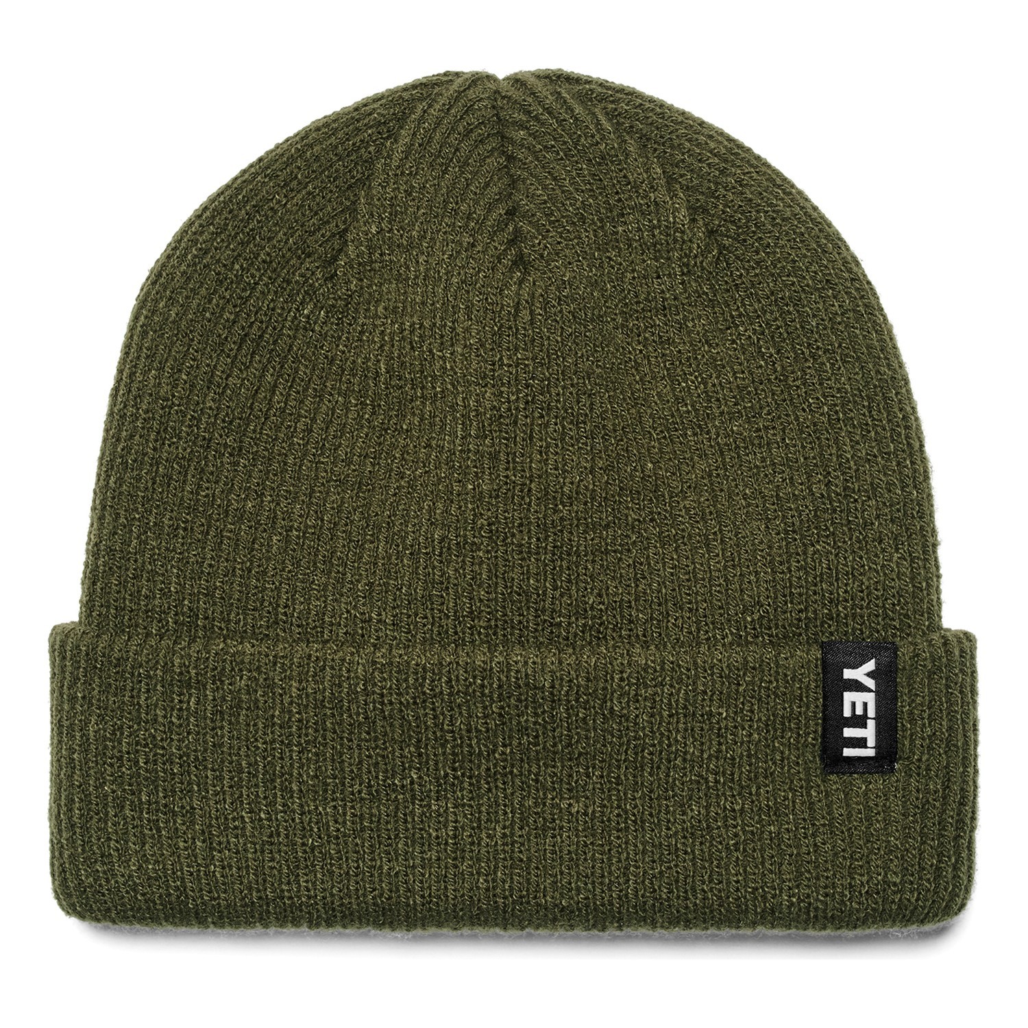 Yeti Logo Badge Beanie - Olive i gruppen Kläder & Skor / Kepsar & Huvudbonader / Mössor hos Sportfiskeprylar.se (21023008810)