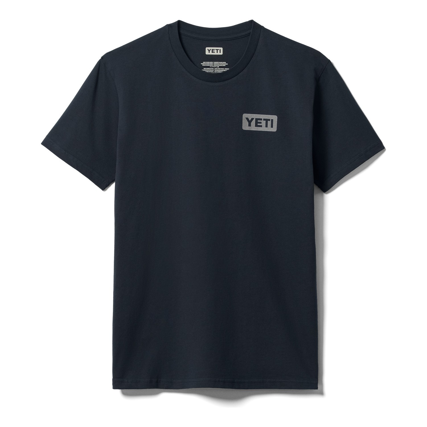 Yeti Lchest Logobadge SST T-Shirt, Navy i gruppen Kläder & Skor / Kläder / T-shirts hos Sportfiskeprylar.se (21023009166r)