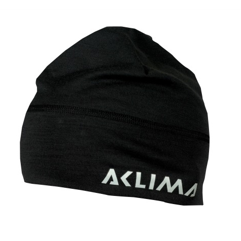Aclima Lightwool Beanie Unisex Jet Black i gruppen Kläder & Skor / Kepsar & Huvudbonader / Mössor hos Sportfiskeprylar.se (221043001-20)
