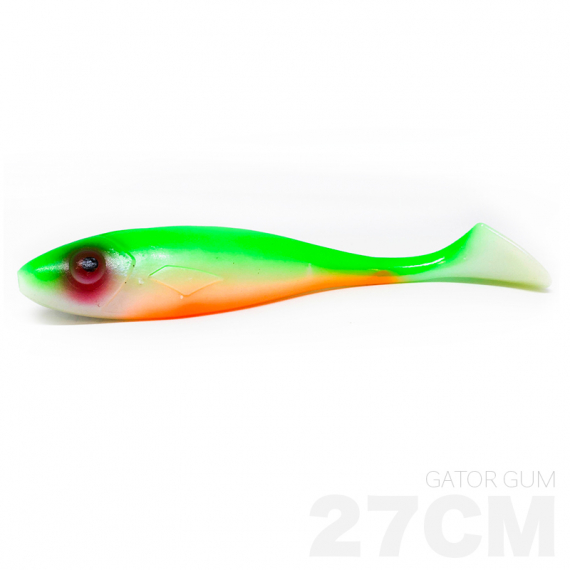 Gator Gum Irish UV 27cm i gruppen Fiskedrag / Jiggar & Gummibeten / Gäddjiggar hos Sportfiskeprylar.se (224GATOR)