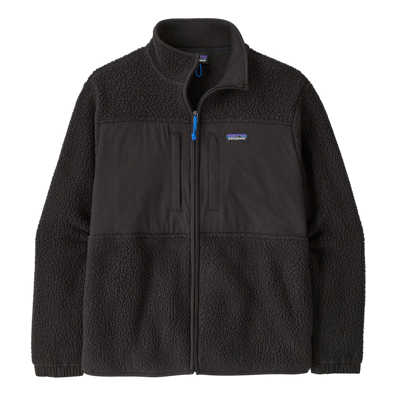 Patagonia M\'s Retro Pile Patch Jacket BLK i gruppen Kläder & Skor / Kläder / Jackor / Fleecejackor hos Sportfiskeprylar.se (22780-BLK-Sr)