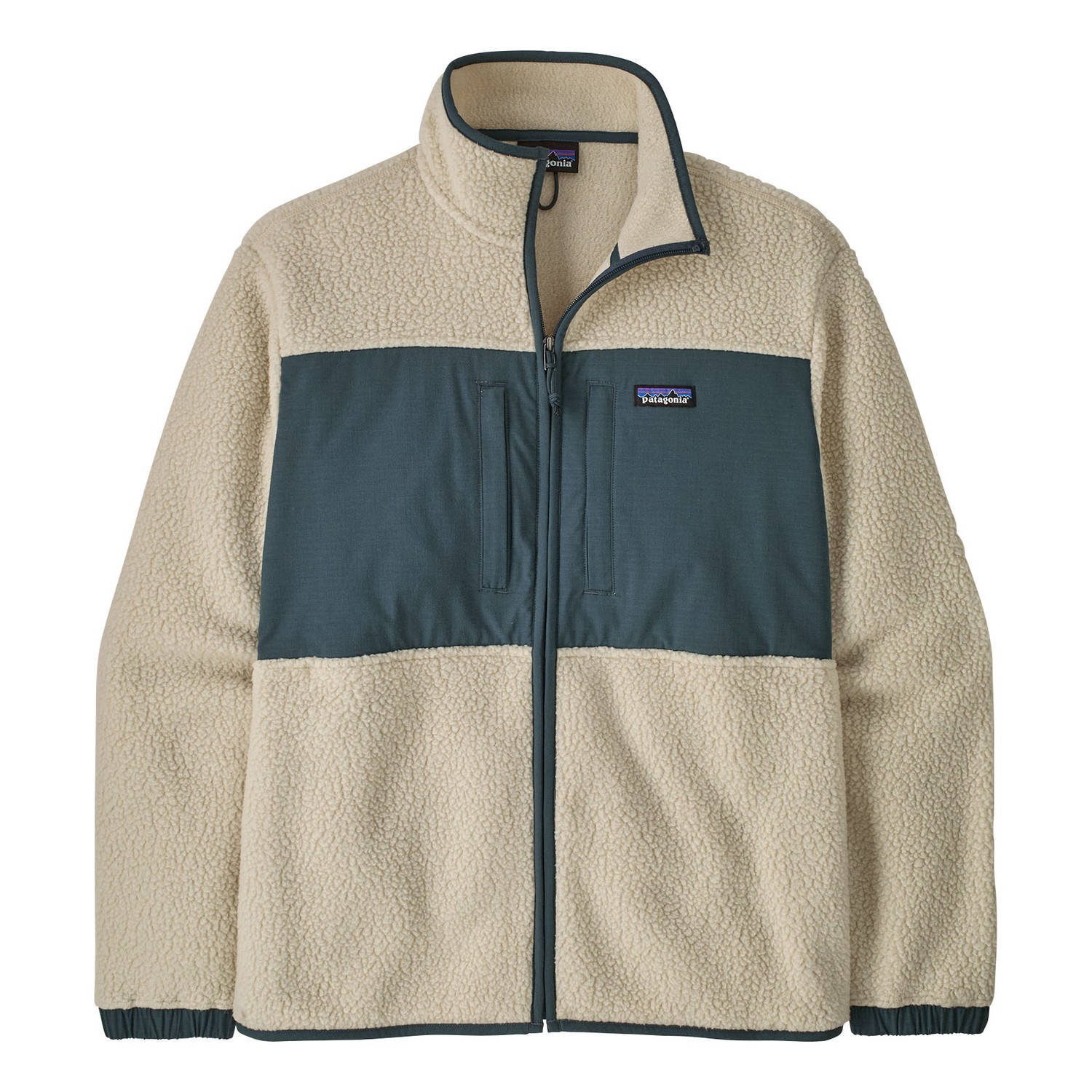 Patagonia M\'s Retro Pile Patch Jacket PLCN i gruppen Kläder & Skor / Kläder / Jackor / Fleecejackor hos Sportfiskeprylar.se (22780-PLCN-Sr)