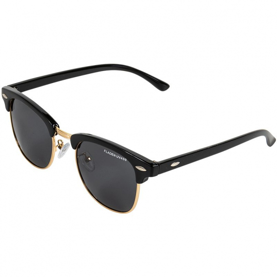 Fladen Polarized Sunglasses Clever Black Frame Grey Lens i gruppen Kläder & Skor / Solglasögon / Polariserade Solglasögon hos Sportfiskeprylar.se (23-01031)