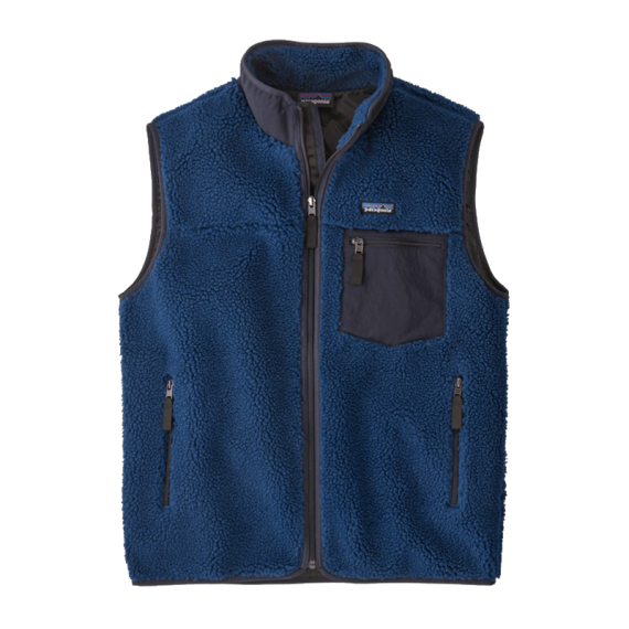 Patagonia M\'s Classic Retro-X Vest Clement Blue i gruppen Kläder & Skor / Kläder / Västar / Vardagsvästar hos Sportfiskeprylar.se (23049-CLMB-Sr)