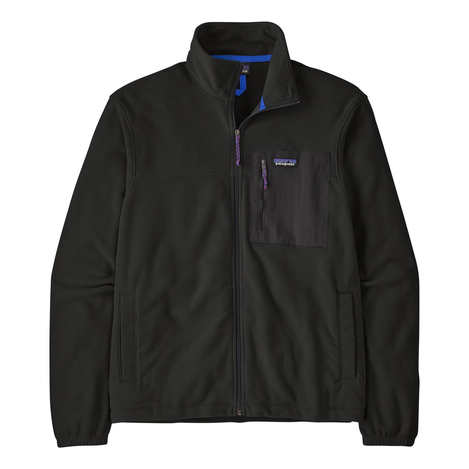 Patagonia M\'s Micro D Patch Pocket Jacket BLK i gruppen Kläder & Skor / Kläder / Jackor / Fleecejackor hos Sportfiskeprylar.se (23235-BLK-Sr)