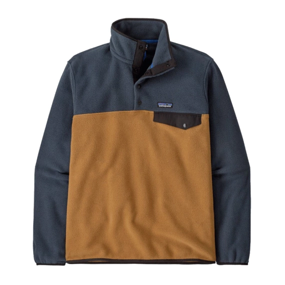 Patagonia M\'s LW Synch Snap-T P/O Deer Brown i gruppen Kläder & Skor / Kläder / Tröjor / Fleecetröjor hos Sportfiskeprylar.se (25551-DRBN-Sr)
