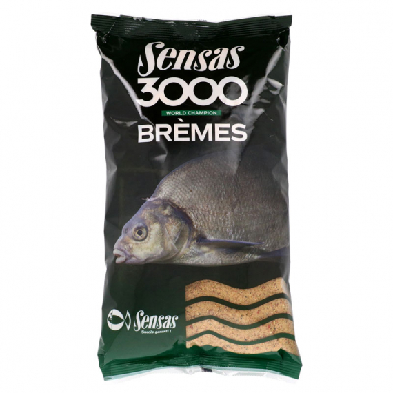 Sensas 3000 Bremes 1kg i gruppen Fiskedrag / Boilies, Krokbeten & Mäsk / Mäsk / Groundbait hos Sportfiskeprylar.se (29-00971)