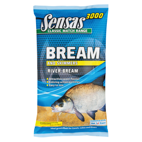 Sensas 3000 River Bream 1kg i gruppen Fiskedrag / Boilies, Krokbeten & Mäsk / Mäsk hos Sportfiskeprylar.se (29-10342)