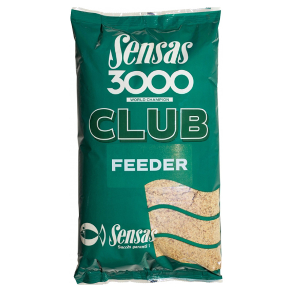 Sensas 3000 Club Feeder 1kg i gruppen Fiskedrag / Boilies, Krokbeten & Mäsk / Mäsk / Groundbait hos Sportfiskeprylar.se (29-10881)