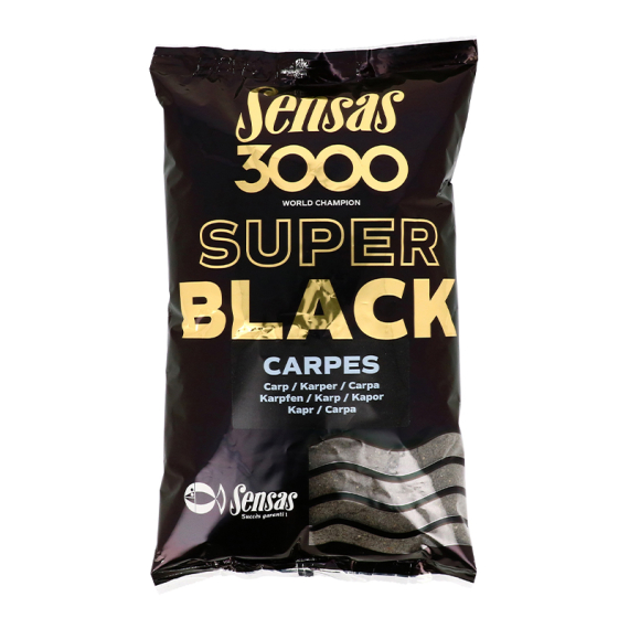 Sensas 3000 Super Black Carp 1kg i gruppen Fiskedrag / Boilies, Krokbeten & Mäsk / Mäsk / Groundbait hos Sportfiskeprylar.se (29-11582)