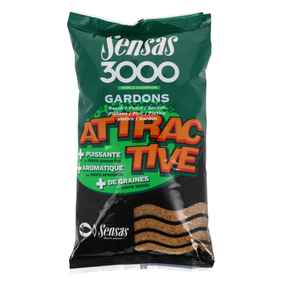 Sensas 3000 Attractive Roach 1kg i gruppen Fiskedrag / Boilies, Krokbeten & Mäsk / Mäsk hos Sportfiskeprylar.se (29-13862)