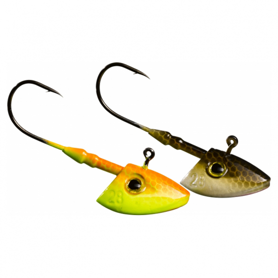 Gunki G\'Verti Natural Brown/White (3-pack) i gruppen Krok & Småplock / Jiggskallar / Övriga Jiggskallar hos Sportfiskeprylar.se (29-15191r)